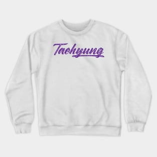 BTS Taehyung name typography Crewneck Sweatshirt